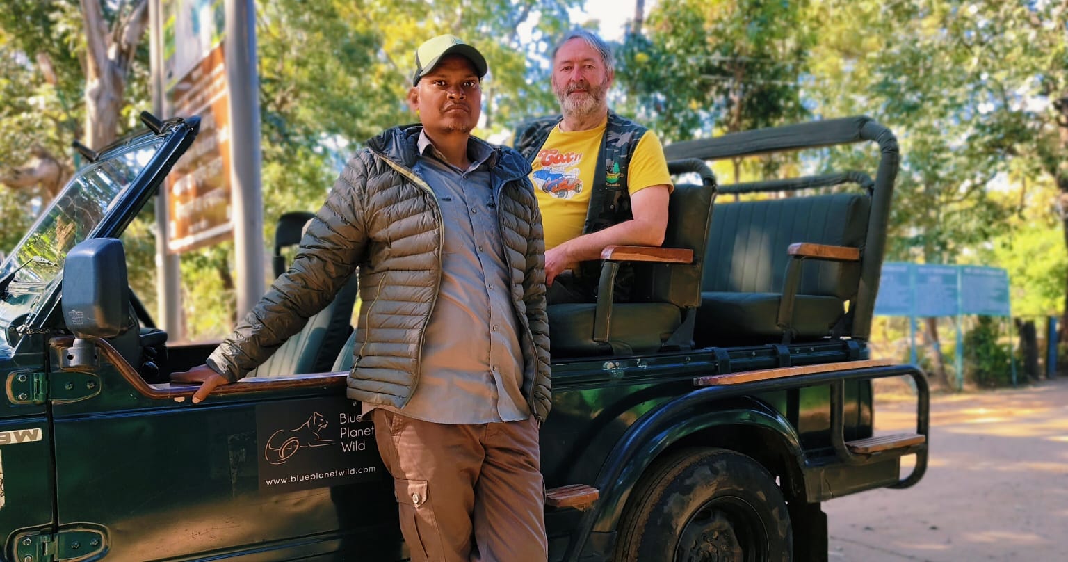 Tiger Photographer Mr. Bart and Tiger Safari Team Teerath singh